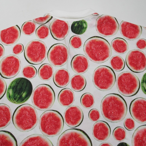 Denim Tears Men's Watermelon Polo Multicolor Size XXL - Picture 8 of 12